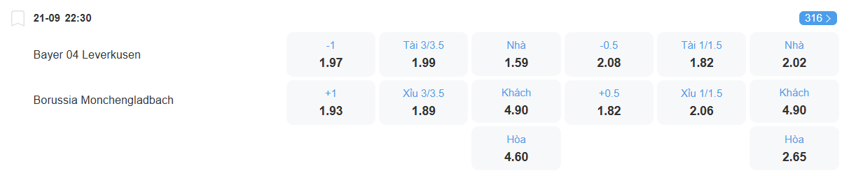 Tỉ lệ kèo Leverkusen vs Gladbach nhan-dinh-soi-keo-leverkusen-vs-gladbach-luc-22h30-ngay-21-9-2025-2