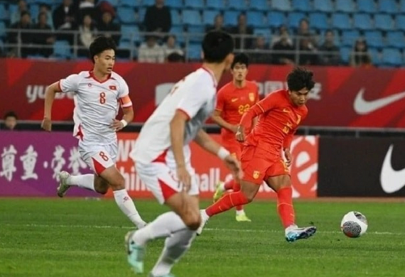 U22 Việt Nam hạ U22 Trung Quốc ngay trên đất khách bằng chiến thắng tối thiểu